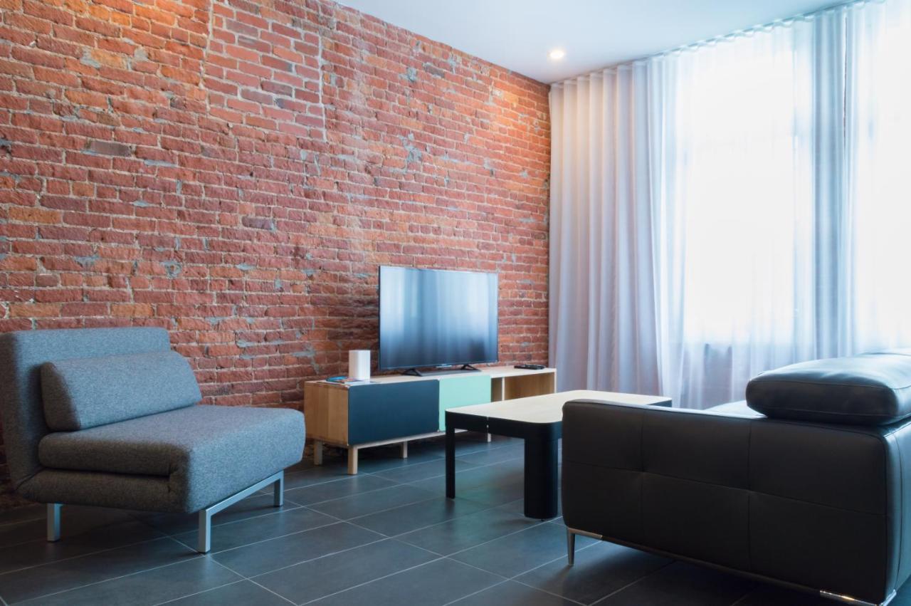 Les Lofts Du Tresor - Par Les Lofts Vieux-Quebec Lägenhet Exteriör bild