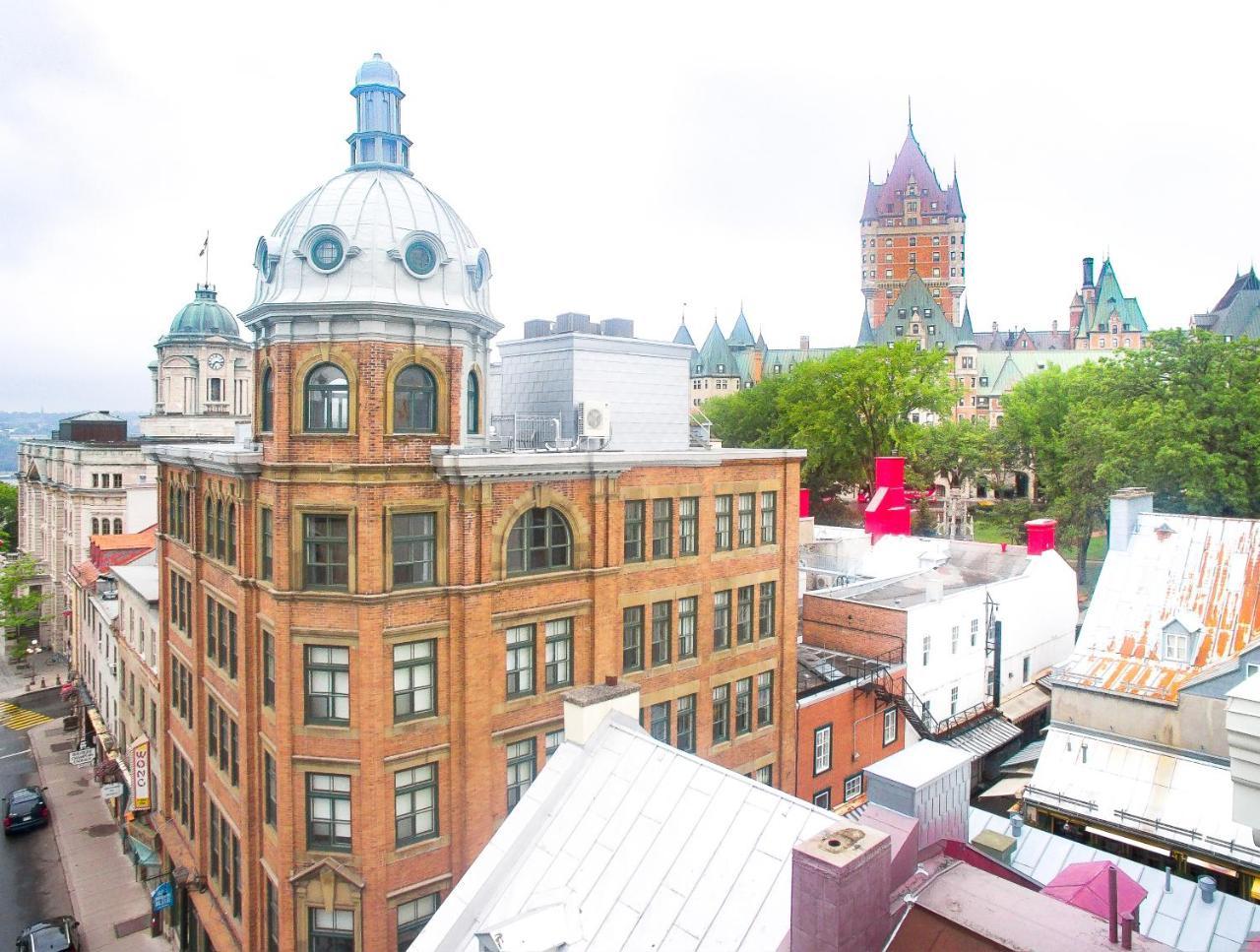 Les Lofts Du Tresor - Par Les Lofts Vieux-Quebec Lägenhet Exteriör bild