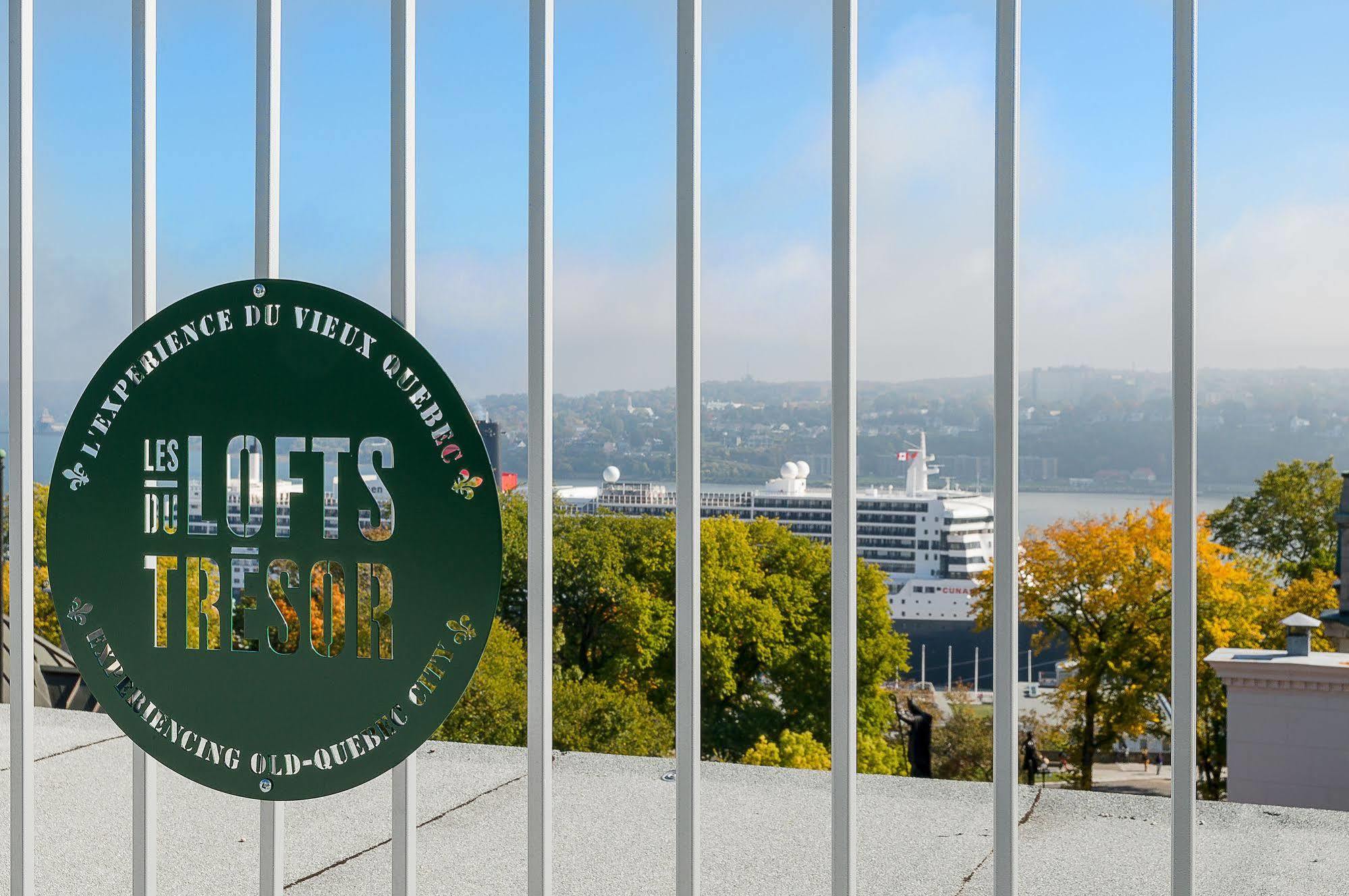 Les Lofts Du Tresor - Par Les Lofts Vieux-Quebec Lägenhet Exteriör bild