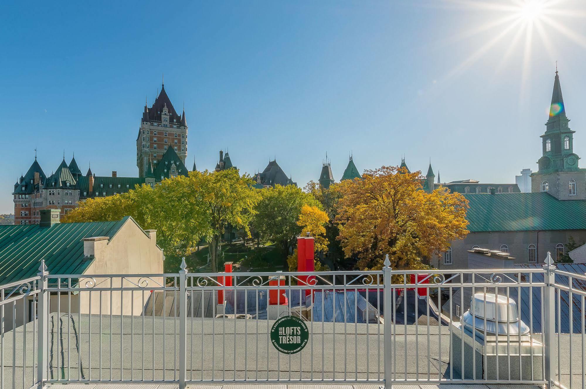 Les Lofts Du Tresor - Par Les Lofts Vieux-Quebec Lägenhet Exteriör bild