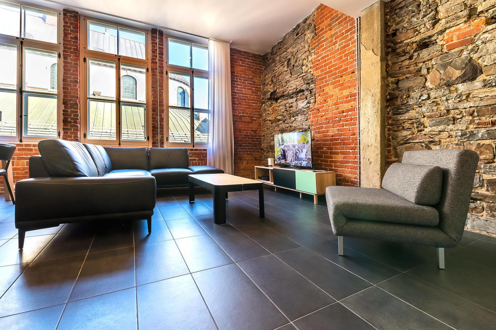 Les Lofts Du Tresor - Par Les Lofts Vieux-Quebec Lägenhet Exteriör bild