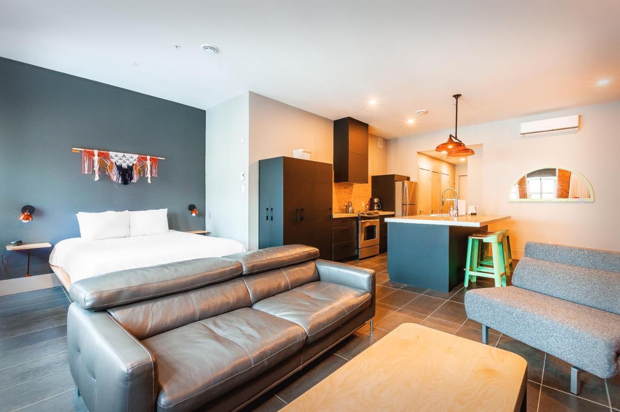 Les Lofts Du Tresor - Par Les Lofts Vieux-Quebec Lägenhet Exteriör bild